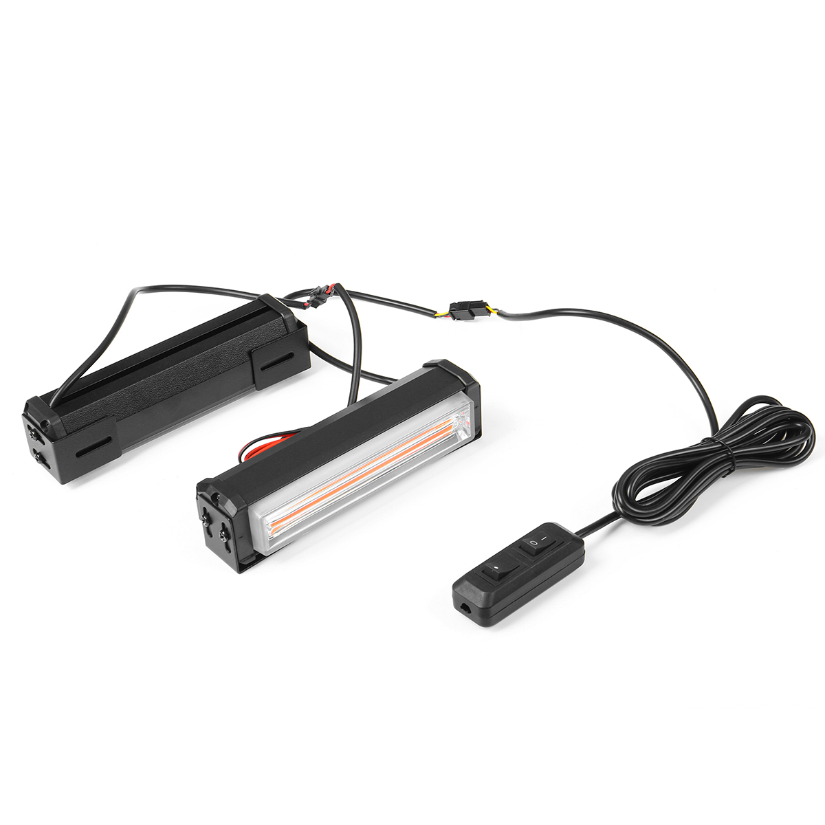 2PCS-13modes-Car-COB-LED-Amber-Strobe-Recover-Flashing-Lights-Beacon-Lamp-1778965