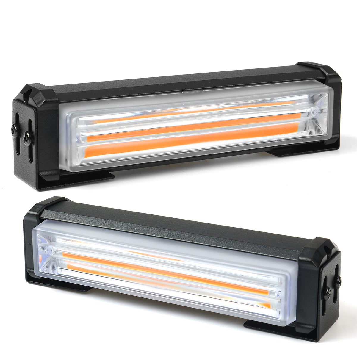 2PCS-13modes-Car-COB-LED-Amber-Strobe-Recover-Flashing-Lights-Beacon-Lamp-1778965