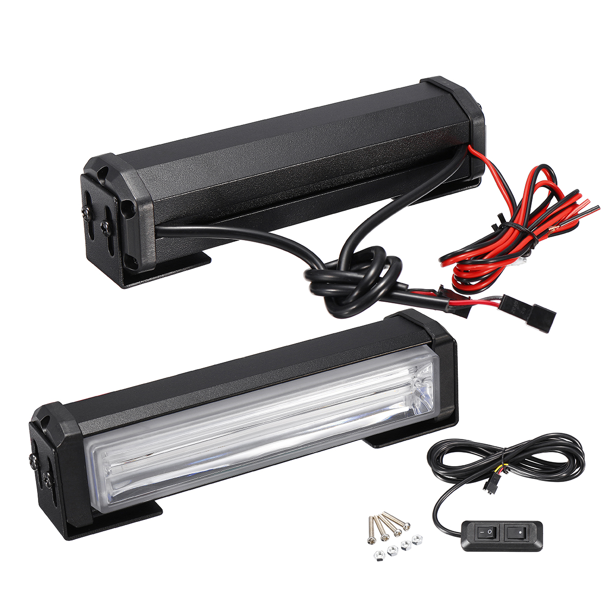 2Pcs-40W-Front-Grille-COB-LED-Emergency-Light-Flashing-Warning-Strobe-Lamp-12-24V-1374035