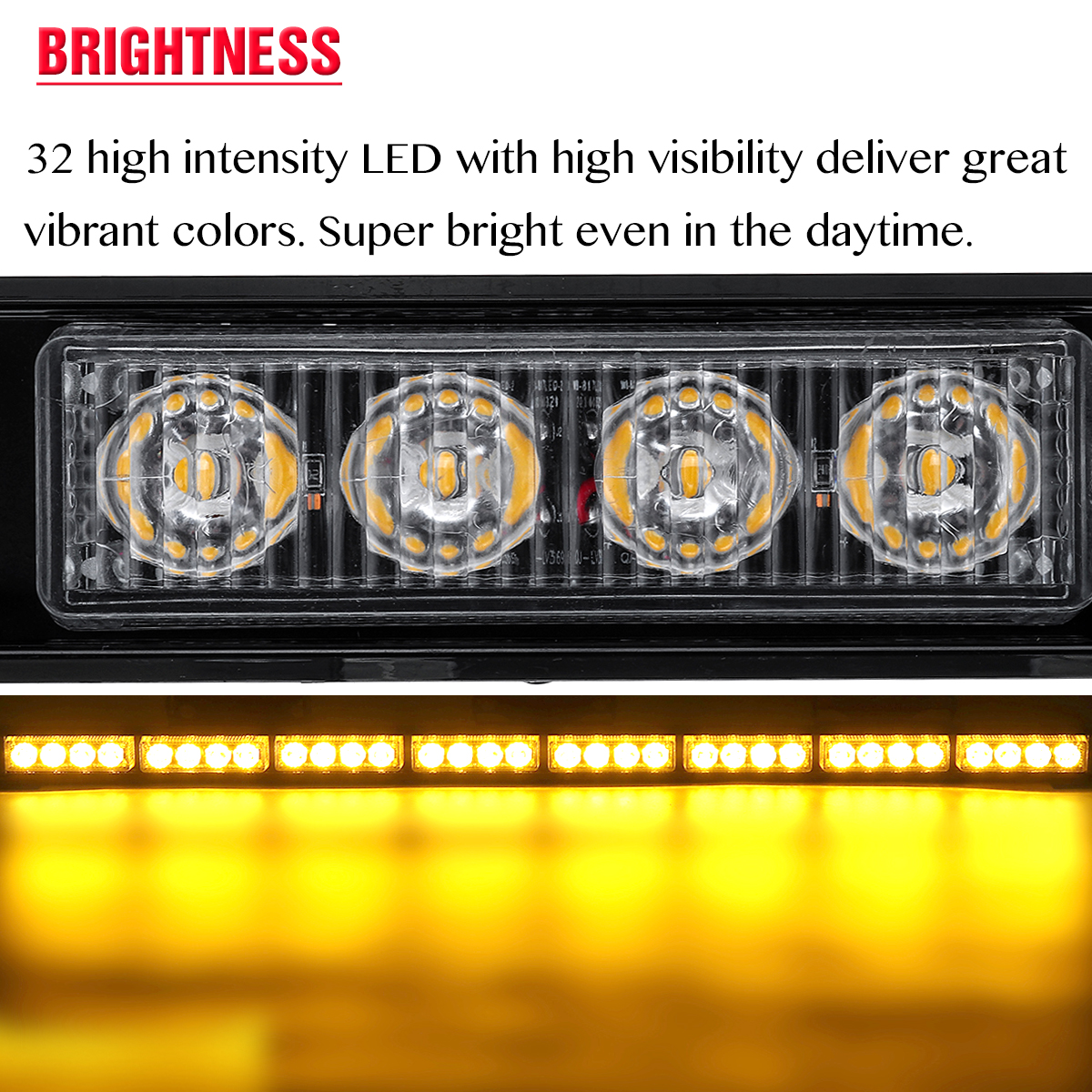 35-32-LED-Car-Truck-Emergency-Warning-Flash-Strobe-Light-Bar-Amber-12V-96W-1778963