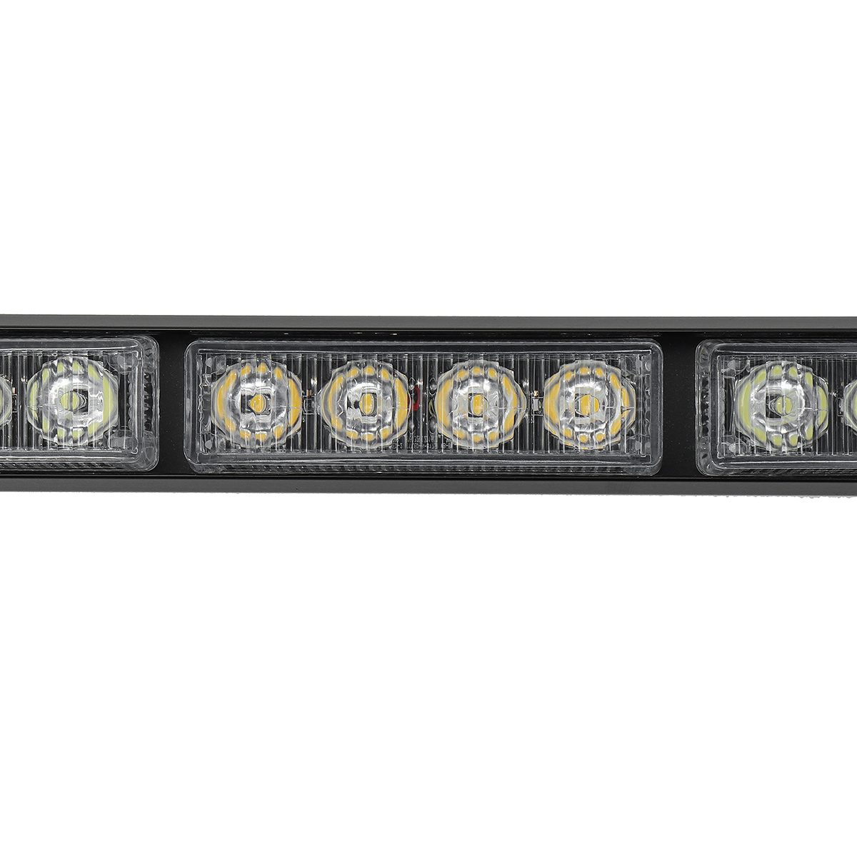 35Inch-32-LED-Warning-Strobe-Light-Traffic-Advisor-Emergency-Hazard-Bar-AmberWhite-1607850