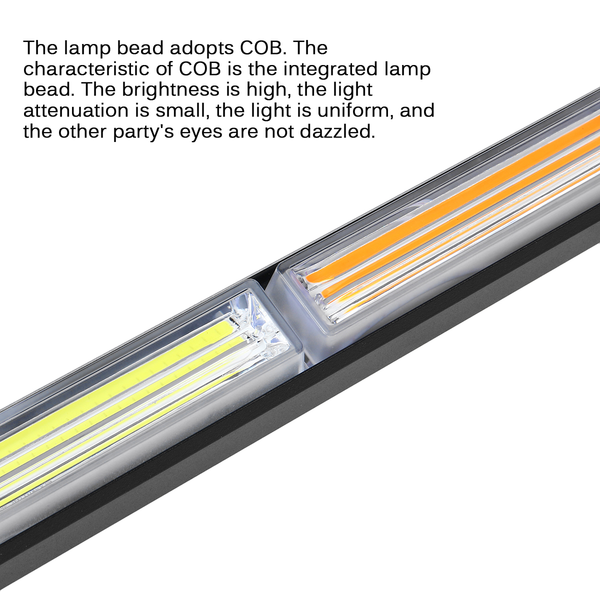 4-LED-1224V-36W-Car-Truck-Strobe-Warning-Flashing-Grill-Light-COB-Lamp-Beads-1778964
