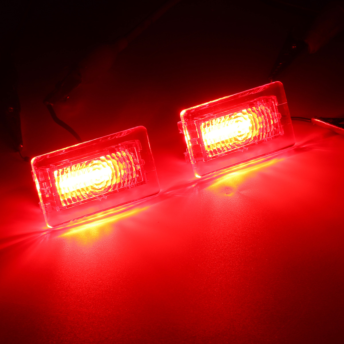 4-SMD-LED-Door-Side-Warning-Signal-Light-High-Output-Interior-Flash-Lamp-Red-Upgrade-2PCS-for-Tesla--1478754