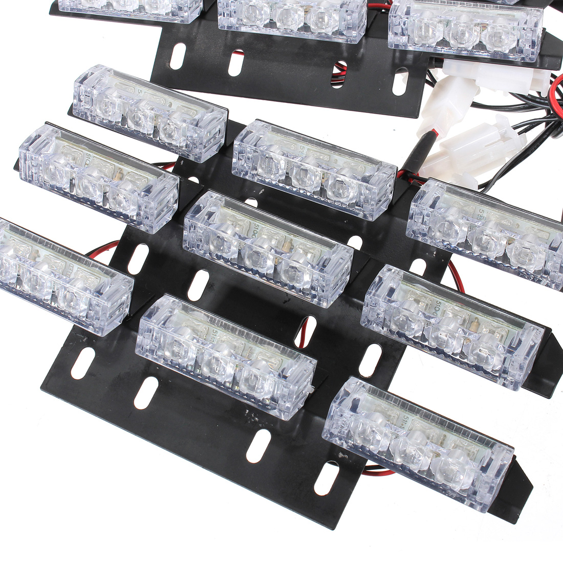 54-LED-Emergency-Strobe-Lights-Front-Grill-Flash-Lamps-with-3-Flashing-Mode-Yellow-for-12V-Vehicles-55171
