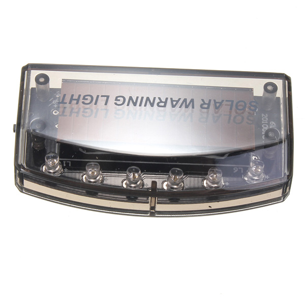Auto-Solar-Charger-LED-Car-Burglar-Alarm-Warning-Blue-Light-Sensor-Security-994033
