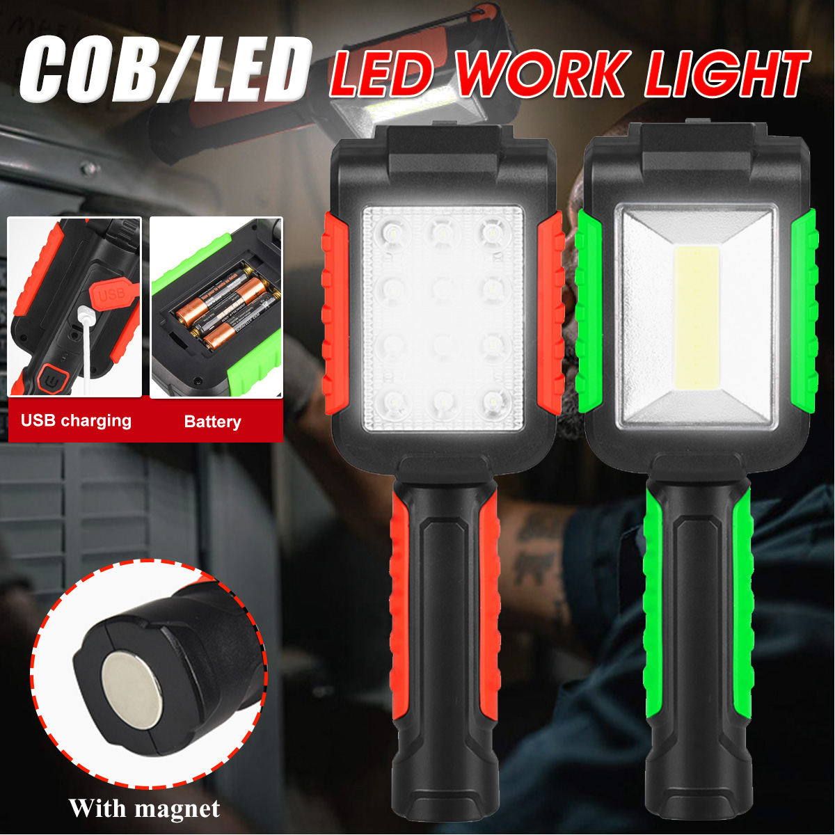 COBLED-Work-Light-USB-ChargingBattery-Type-With-Magnet-Base-for-Car-Maintenance-Outdoor-Camping-1657282