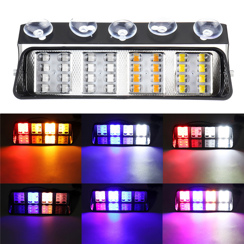 Car-32SMD-Emergency-Strobe-Light-Windshield-Beacon-Hazard-Warning-Flashing-Lamp-12V-96W-1633728