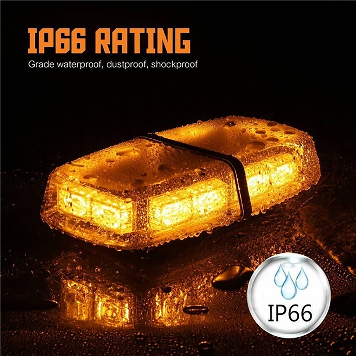 Strobe-Light-36LED-Amber-Recover-Lights-Waterproof-Car-Emergency-Light-Warning-1778966