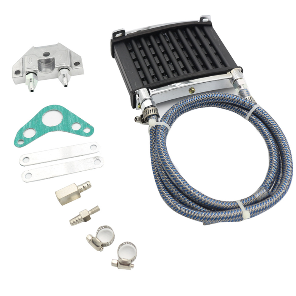 125cc-140-150cc-Engine-Oil-Cooler-Cooling-Radiator-Aluminum-Kit-For-Motorcycle-ATV-PIT-PRO-Trail-Dir-1809667