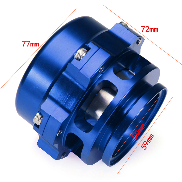 35PSI-50mm-Turbo-Intercooler-Boost-BOV-Blow-Off-Valve-Dump-Aluminum-Universal-1208366