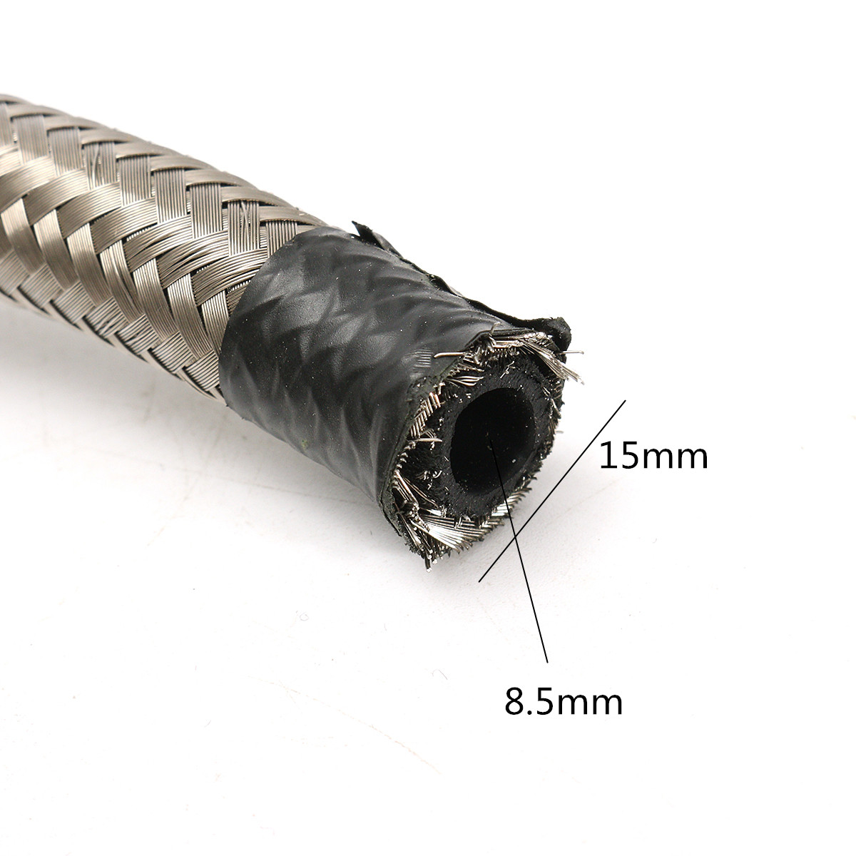 Aluminum-Cell-AN10-AN6-Fitting-Braided-Steel-FeedFuel-Gas-Tank-Return-Hose-Line-Kit-1427920
