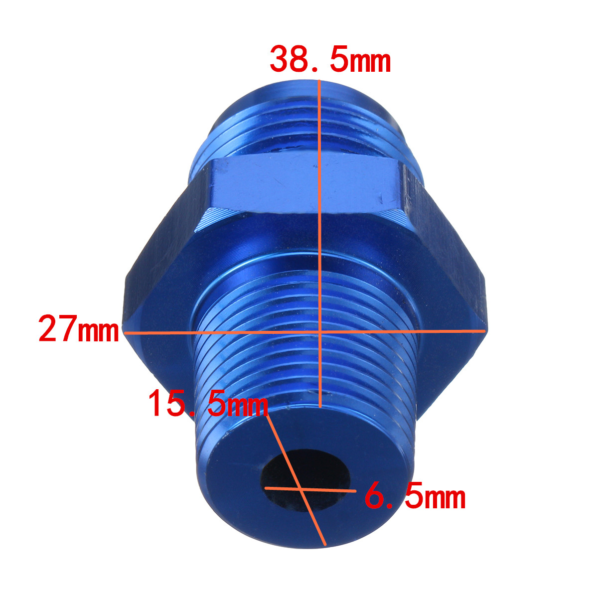 Male-AN8-To-38inch-NPT-Thread-Aluminum-Straight-Fuel-Oil-Hose-Fitting-Adapter-Blue-1237416