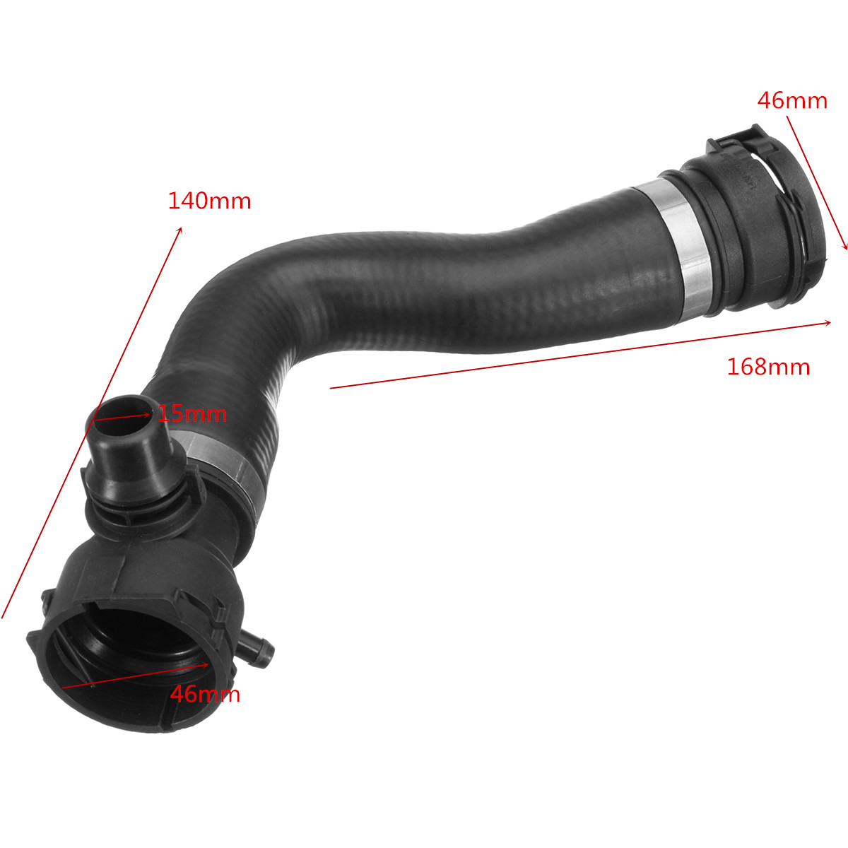 1PC-Upper-Radiator-Coolant-Hose-For-BMW-135i-135is-3355-335is-335xi-Z4-X1-Hose-1811168