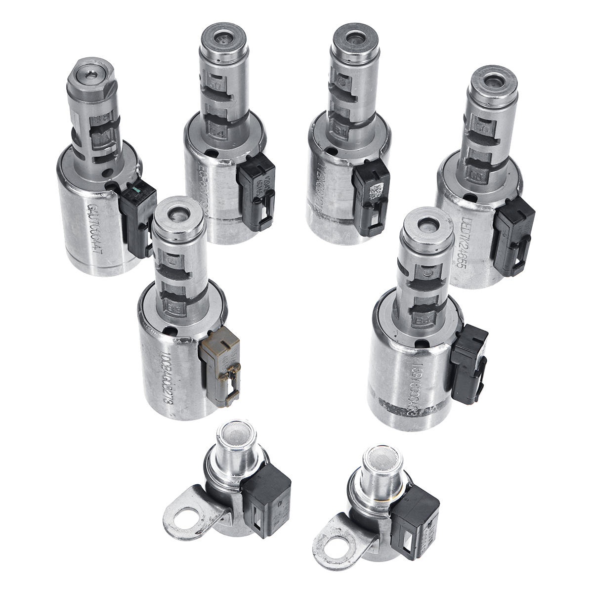 6-Speed-Trans-Solenoid-Set-8Pcs-Fit-For-VW-Mini-2003-On-09G-TF-60SNTF60SN-1701261