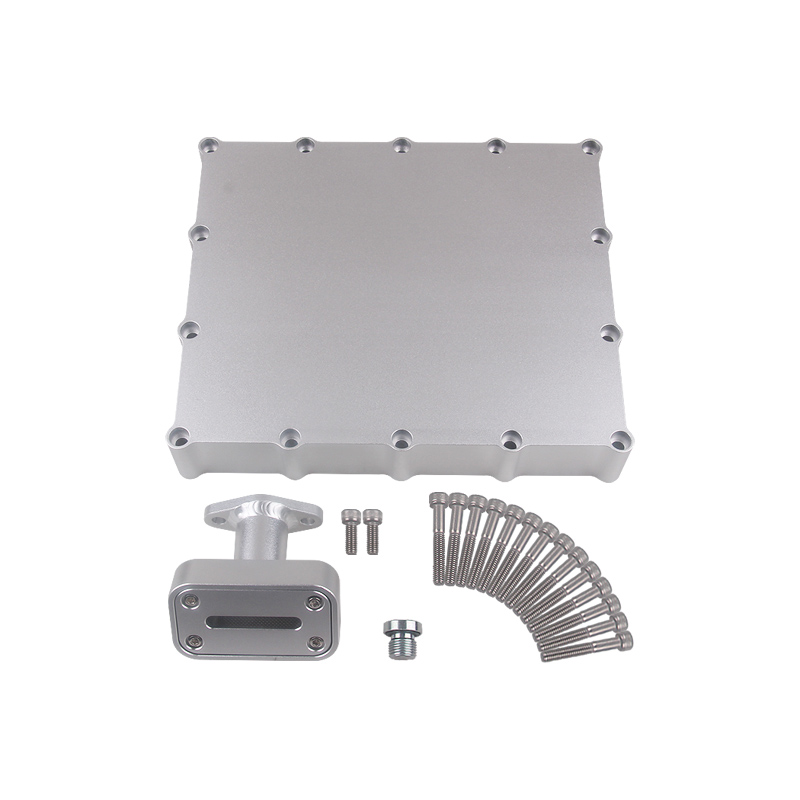 Billet-Oil-Pan-With-Pick-Up-Silver-For-Suzuki-Gsxr-2001-2005-1799945