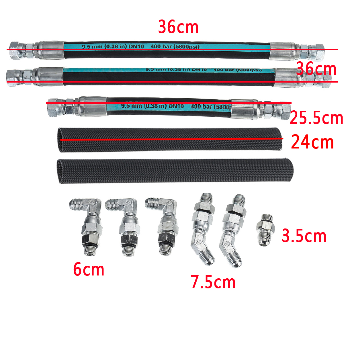 Car-Powerstroke-High-Pressure-OilPump-HPOP-Hoses-Lines-Set-For-Ford-73L-1999-2003-1673253