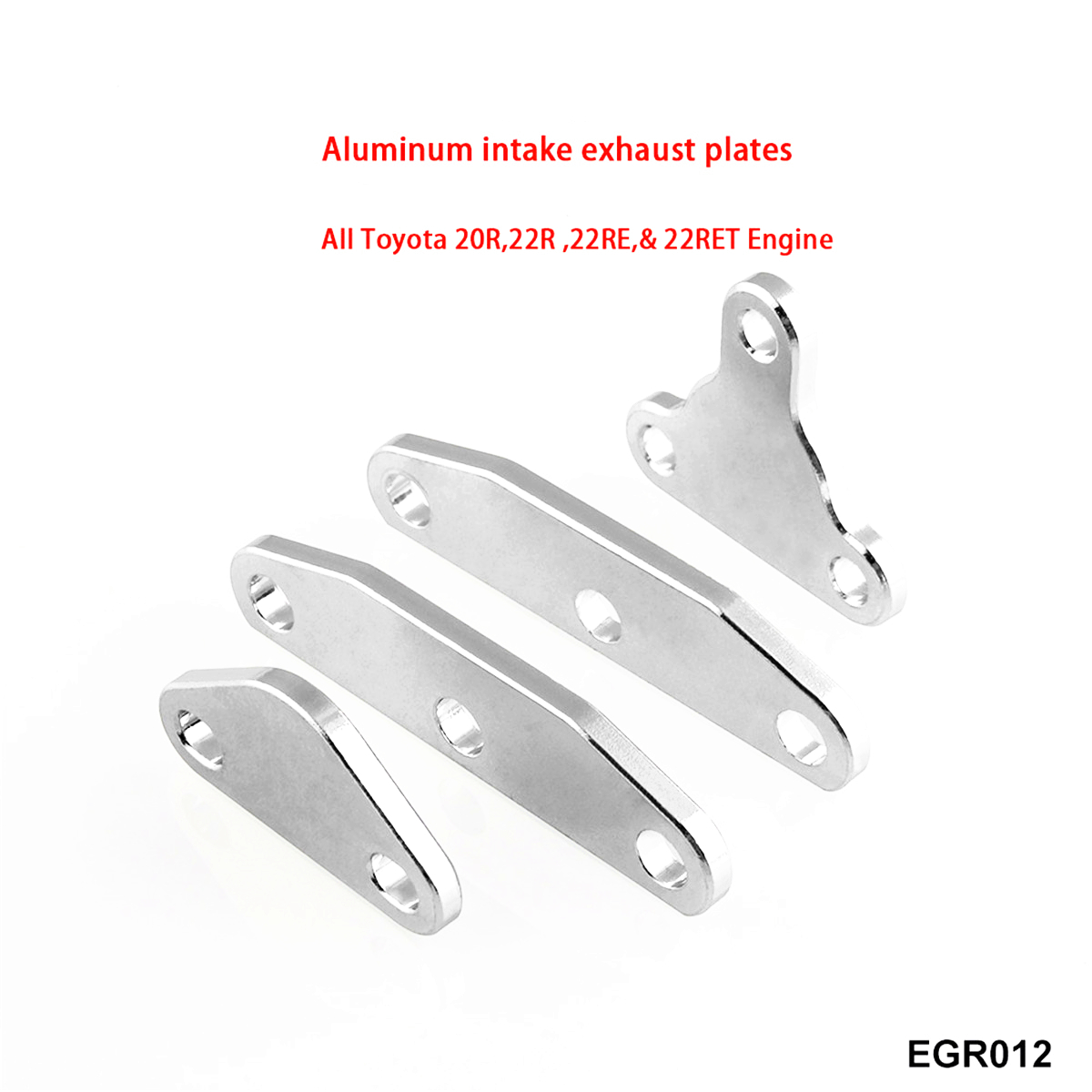 Exhaust-Muffler-Exhaust-Intake-Block-Off-Plate-Set-Air-Plug-Kit-For-Toyota-20R-22RE-EGR-Smog-1321861