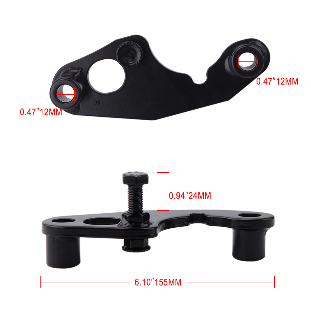 KAP108-KAP169-Exhaust-Manifold-Bolt-Repair-Kit-Metal-Brackets-For-Driver-Front-Passenger-Rear-1799262