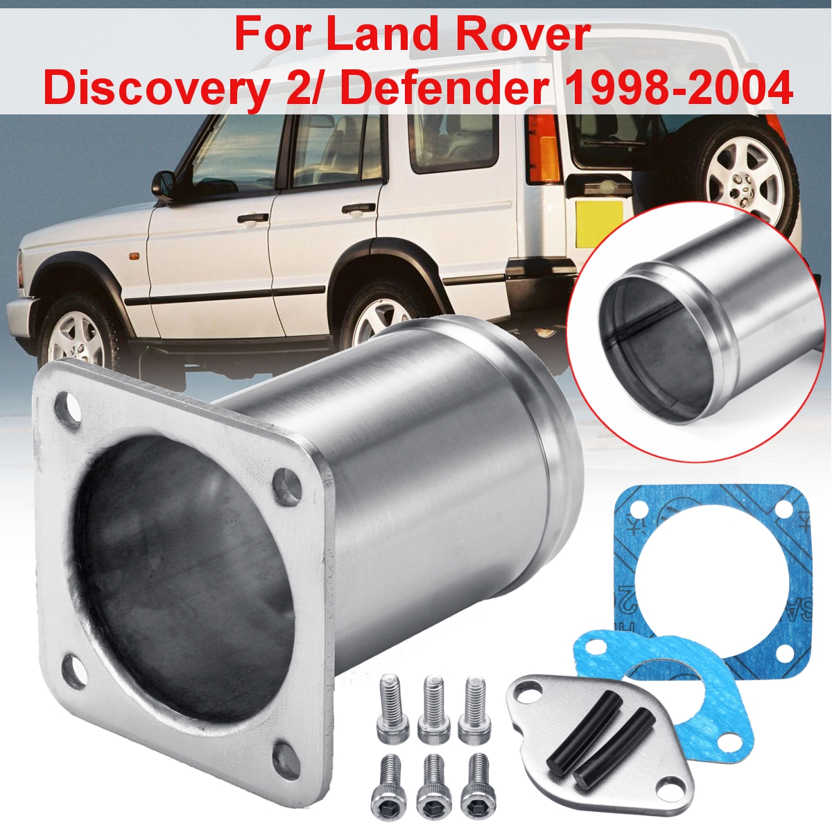 Stainless-Steel-EGR-Valve-Blanking-Plate-Removal-Kit-For-Land-Rover-Discovery-2--Defender-TD5-1635878