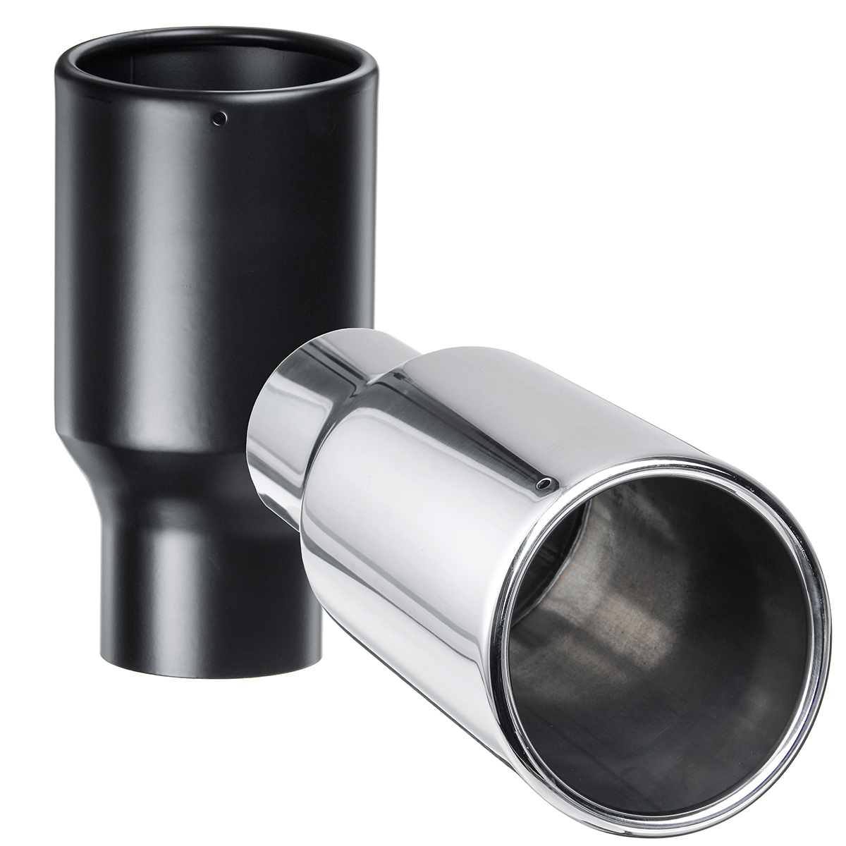 3-Inlet-45-Outlet-Car-Exhaust-Muffler-Pipe-Tail-Tube-Stainless-Steel-1813569