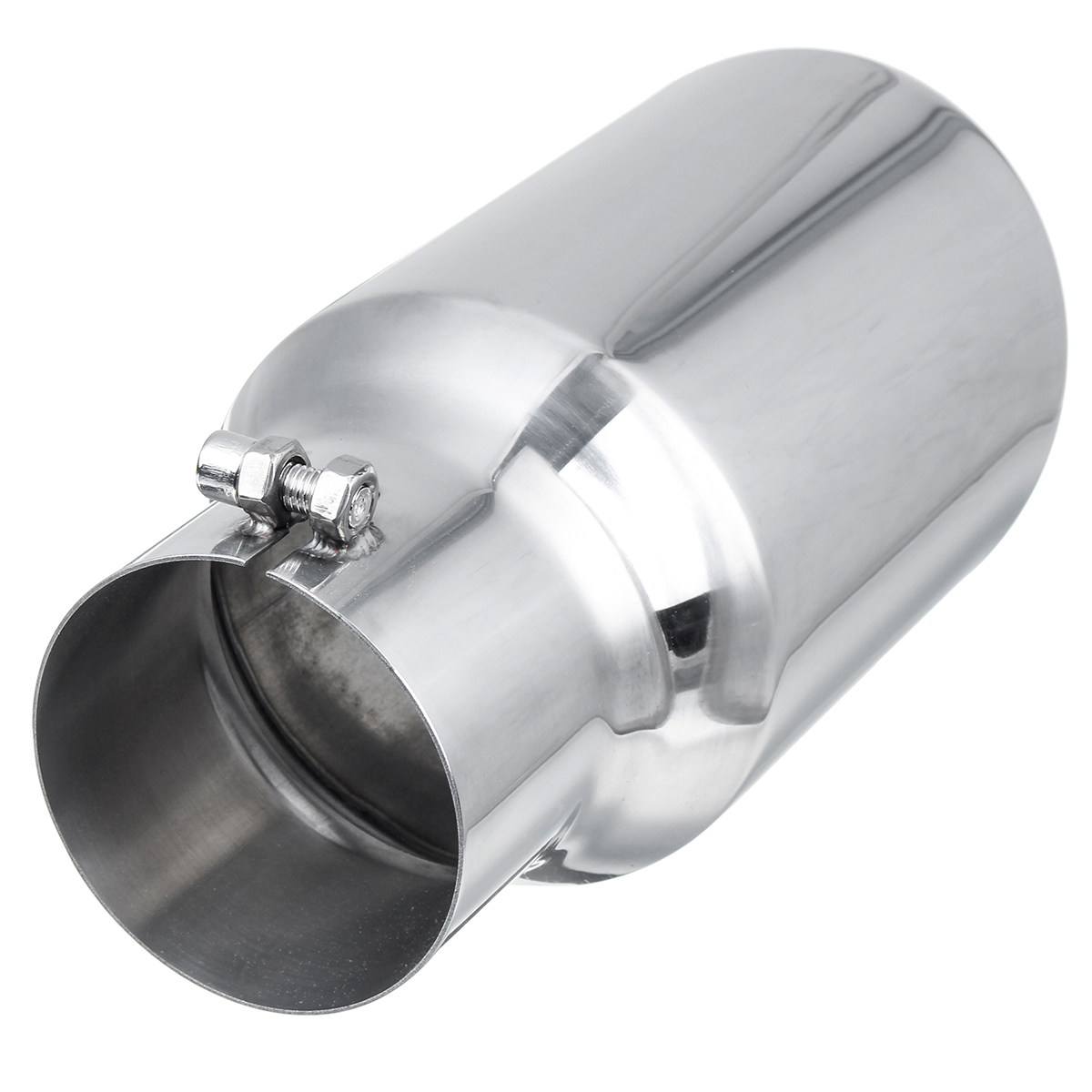 3-Inlet-45-Outlet-Car-Exhaust-Muffler-Pipe-Tail-Tube-Stainless-Steel-1813569