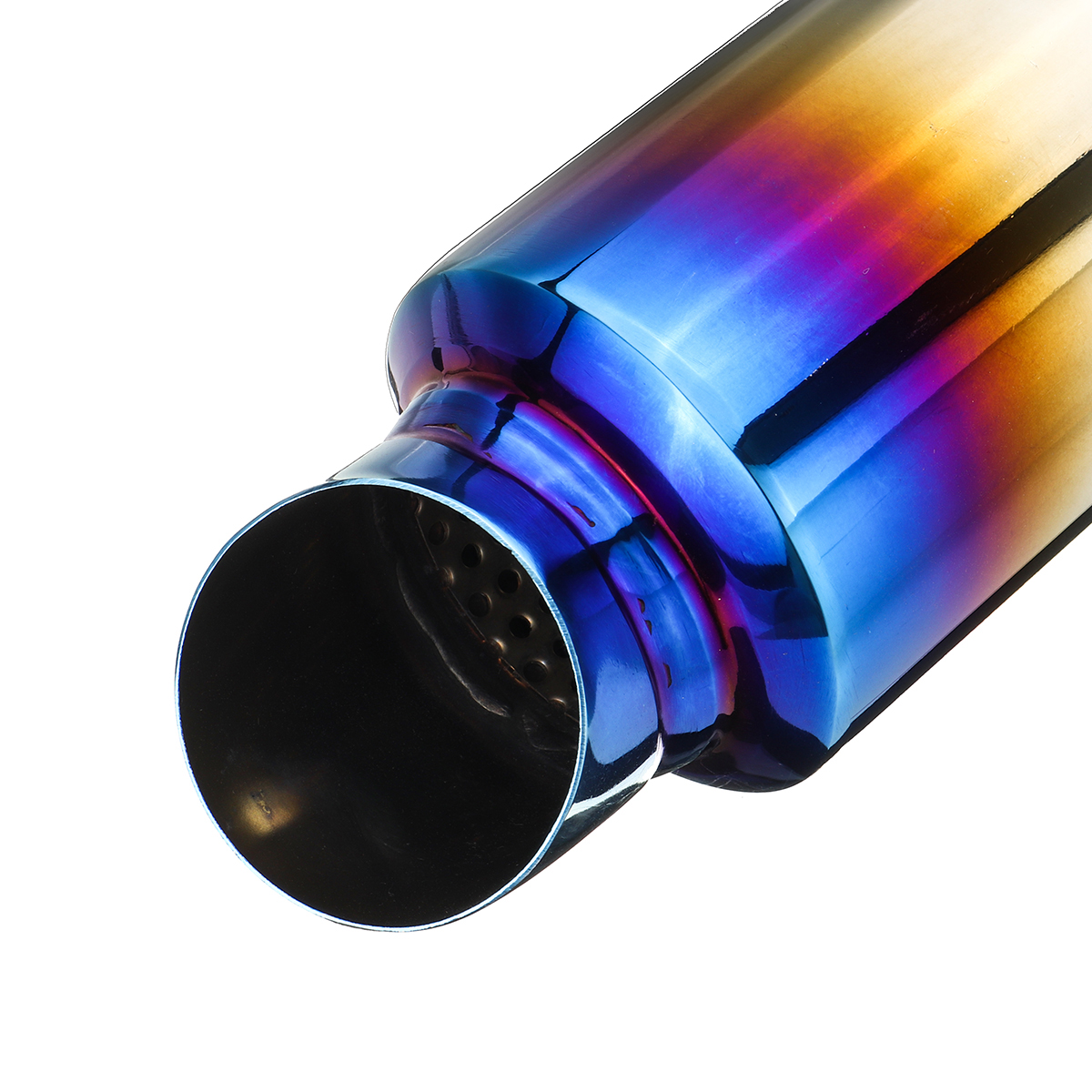 51mm-Inlet-Universal-Car-Rear-Muffler-Exhaust-Tail-Pipe-Tip-Silencer-1787495