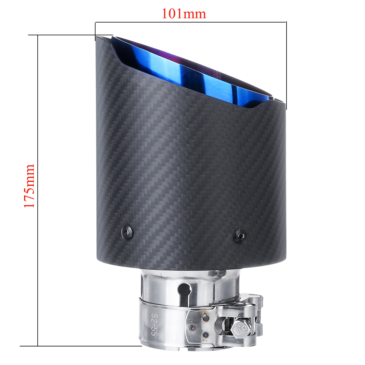 54MM-Inlet-101MM-Outlet-Car-Carbon-Fiber-Stainless-Steel-Car-Rear-Exhaust-Tip-Pipe-Muffler-Adapter-R-1681758