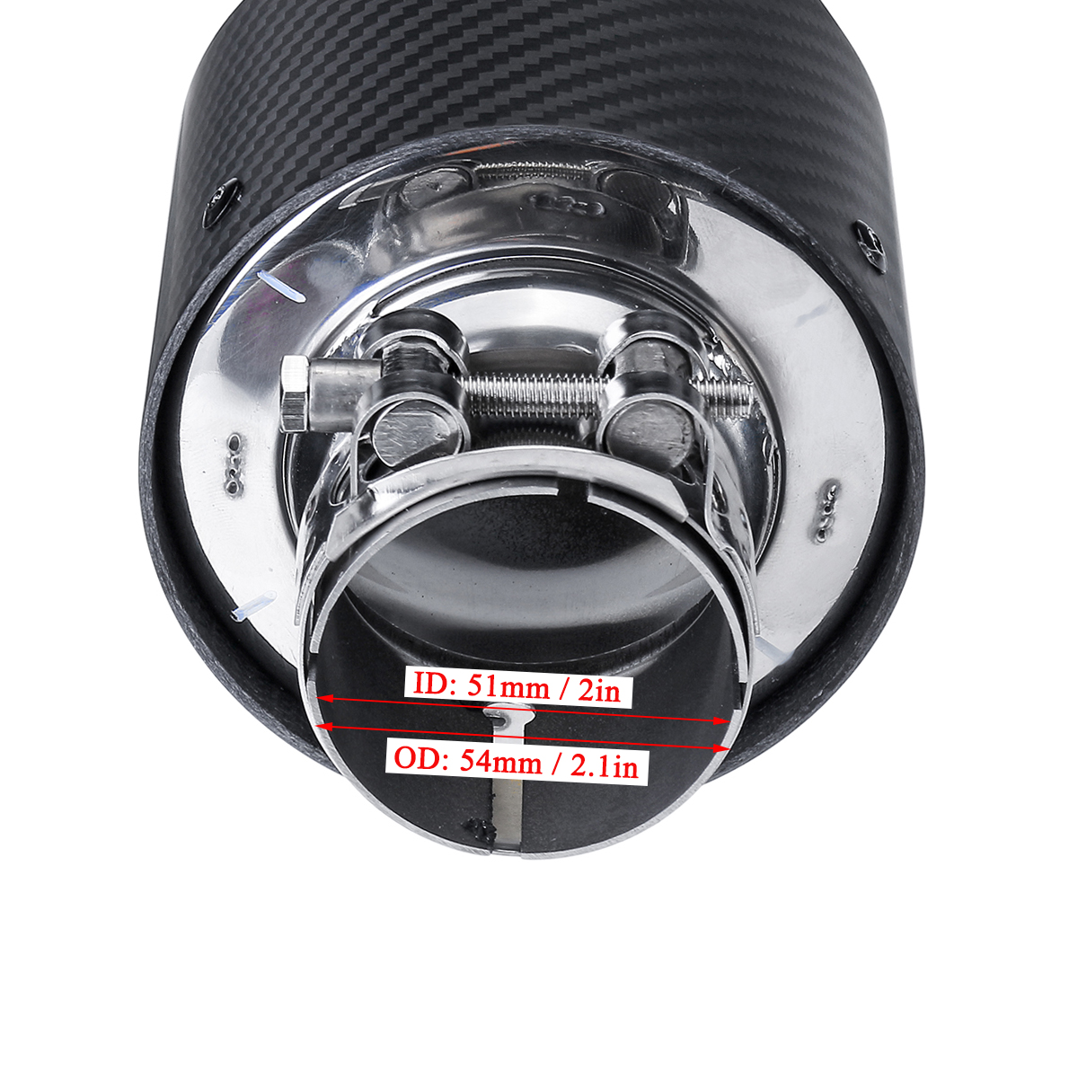 54MM-Inlet-101MM-Outlet-Car-Carbon-Fiber-Stainless-Steel-Car-Rear-Exhaust-Tip-Pipe-Muffler-Adapter-R-1681758