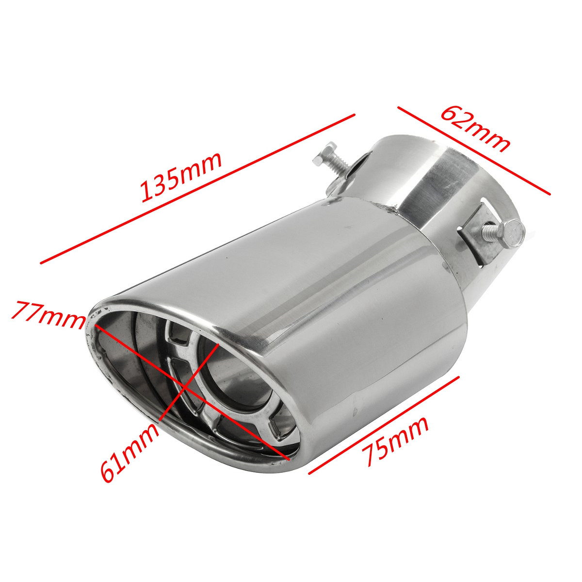 62mm-Universal-Rear-Round-Stainless-Steel-Auto-Exhaust-Tailpipe-Muffler-End-Trim-1638553