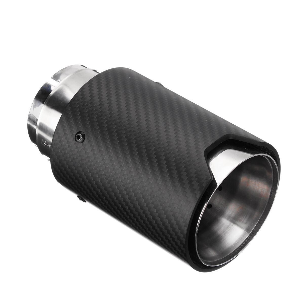 66mm-93mm-Matt-Carbon-Fiber-Rear-Exhaust-Tips-Steel-Muffler-Pipes-For-BMW-M-Series-1561139