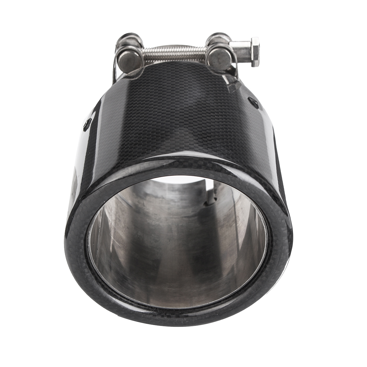 Car-Exhaust-Tip-Glossy-Black-Carbon-Fiber-End-Pipe-Muffler-Universal-80mm-101mm-1700165