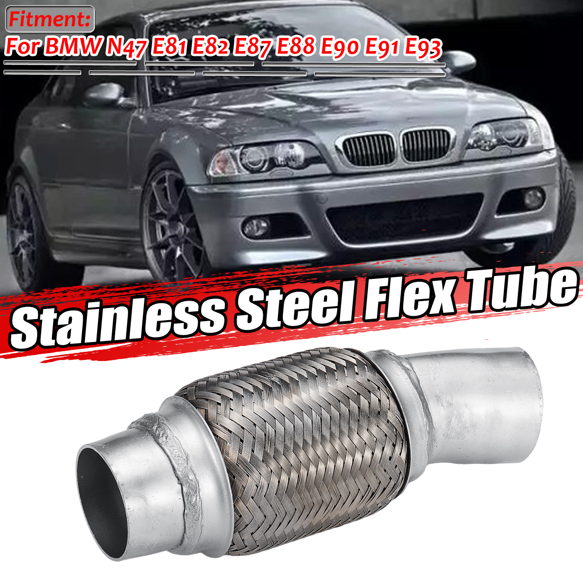 Car-Inlet-55mm-Outlet--61MM-Stainless-Steel-Exhaust-Pipe-Muffler-Adapter-Reducer-Connector-Silver-Fo-1681803