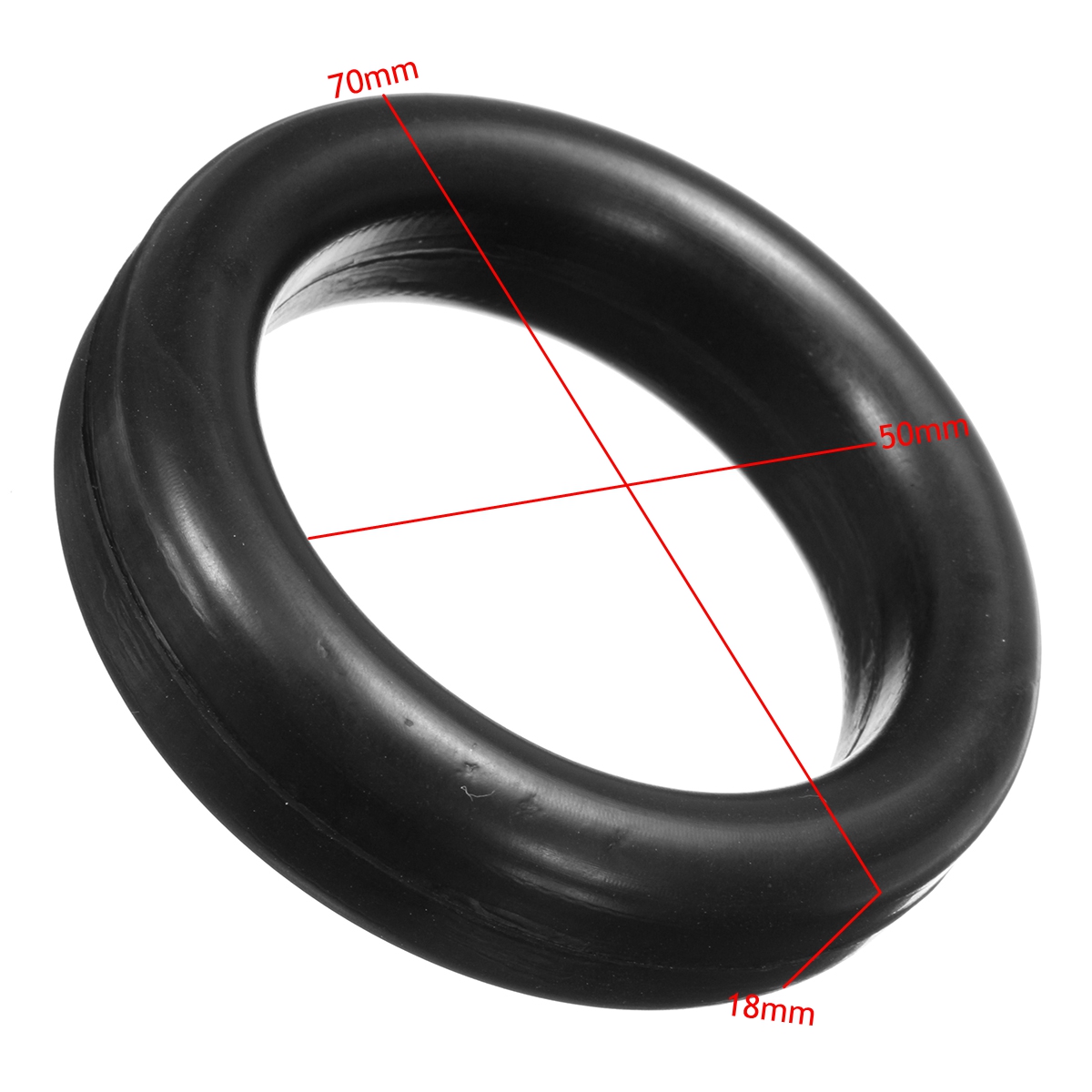 Car-Muffler-Lifting-Ear-Universal-Large-Duty-Exhaust-Hanger-Rubber-Ring-50MM-Inside-70MM-Outside-1174683