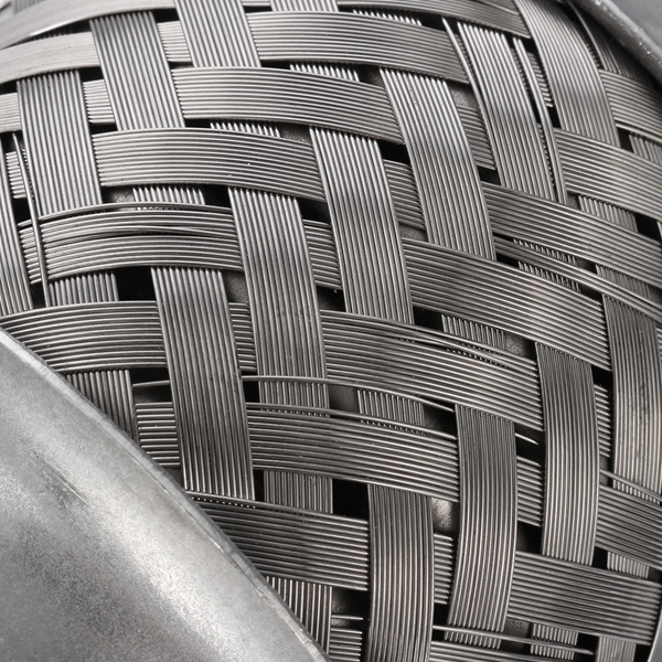 Exhaust-Flex-Pipe-Tube-Stainless-Steel-Double-Braid-225-X-4-Inch-57-X-100MM-1249933