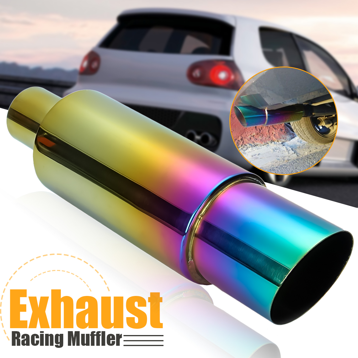 Universal-304-Stainless-Steel-Car-Rear-Exhaust-Pipe-Racing-Tail-Muffler-Tip-Pipe-1262530