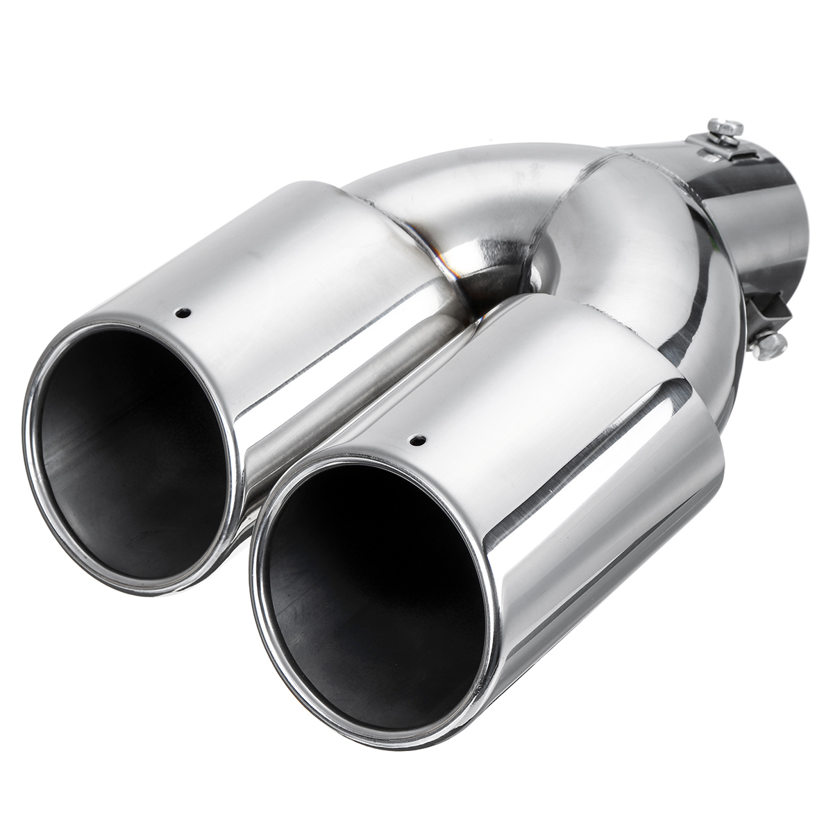 Universal-63mm-Car-Inlet-Dual-Exhaust-Pipe-Trim-Tip-Tail-Muffler-Stainless-Steel-1677084