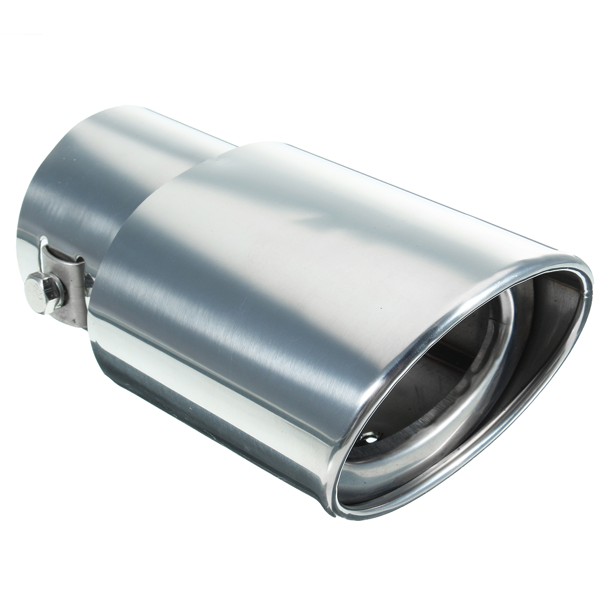 Universal-Car-Exhause-Muffler-Stainless-Steel-Pipe-Modified-Rear-Tail-Throat-1228453