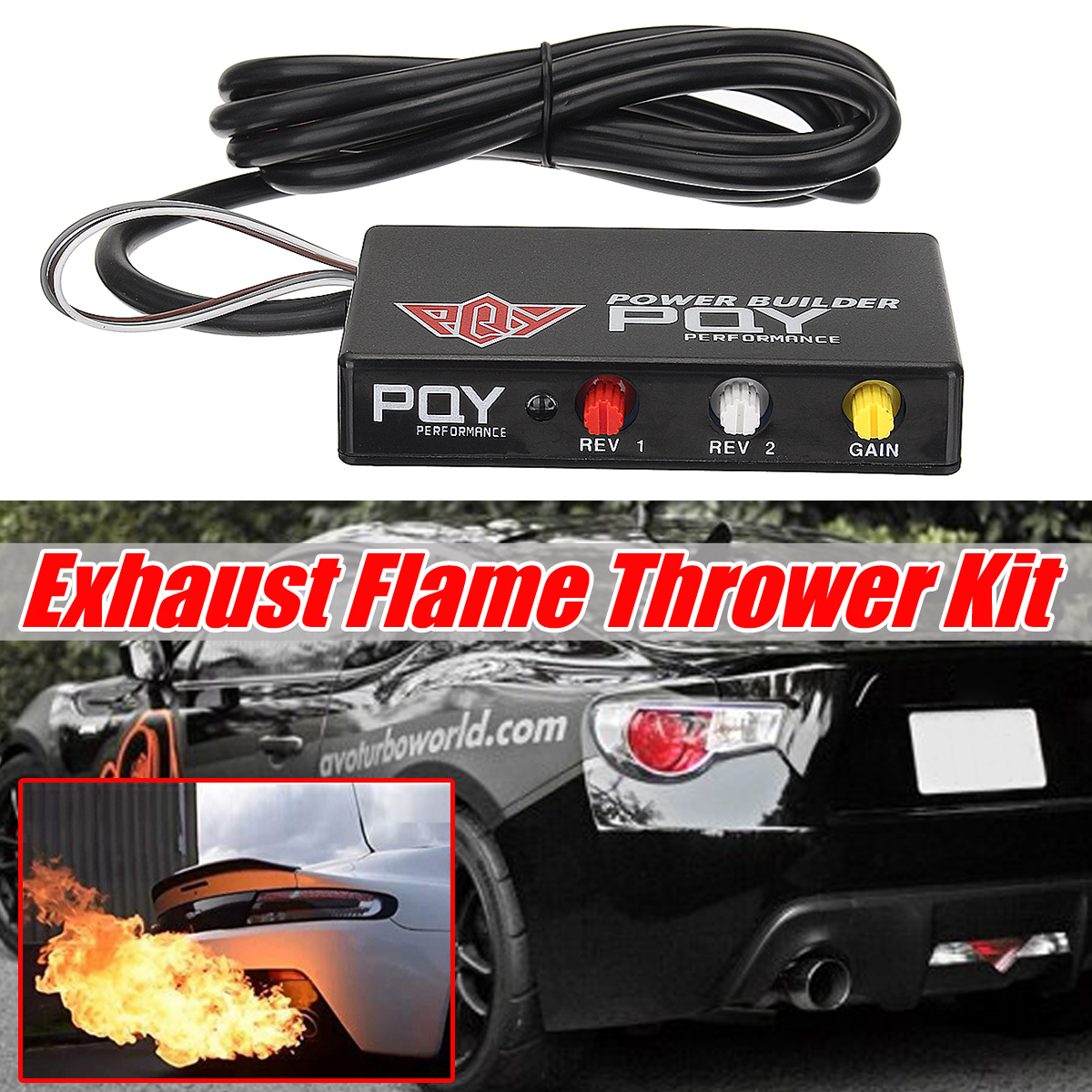 Universal-Engines-Performance-Limiter-Power-Builder-Exhaust-Muffler-Flame-Thrower-Kit-1596165