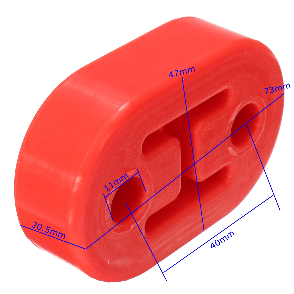Universal-Upgraded-Bracket-Heavy-Duty-Exhaust-Rubber-Repair-Hanger-Support-Mount-1183844