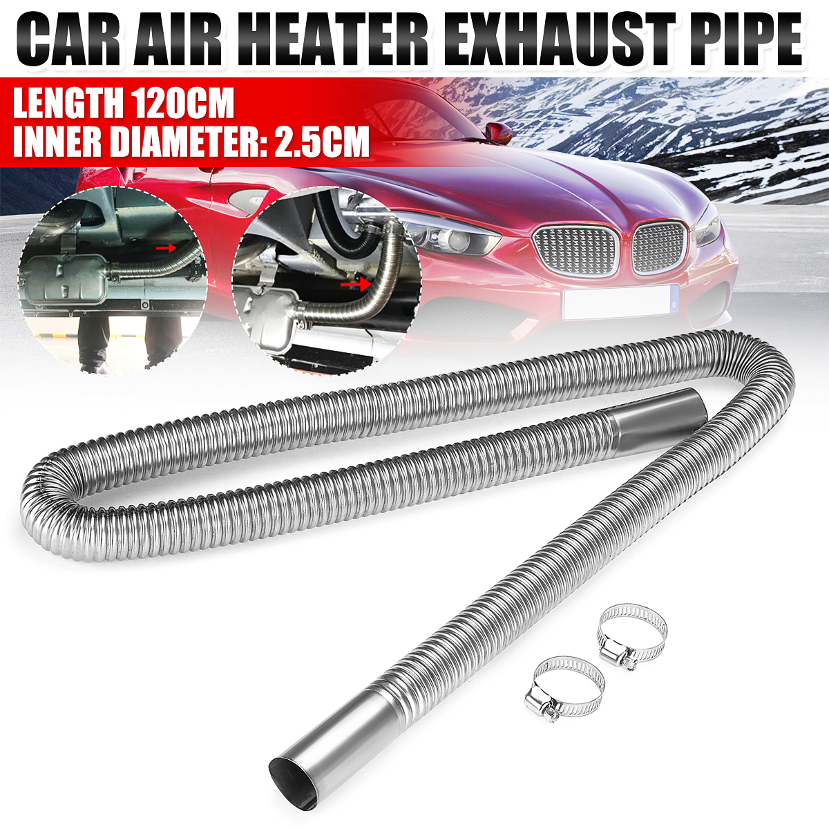120cm-Stainless-Steel-Exhaust-Pipe-Parking-Air-Heater-Tank-Diesel-Gas-Vent-Hose-1652062