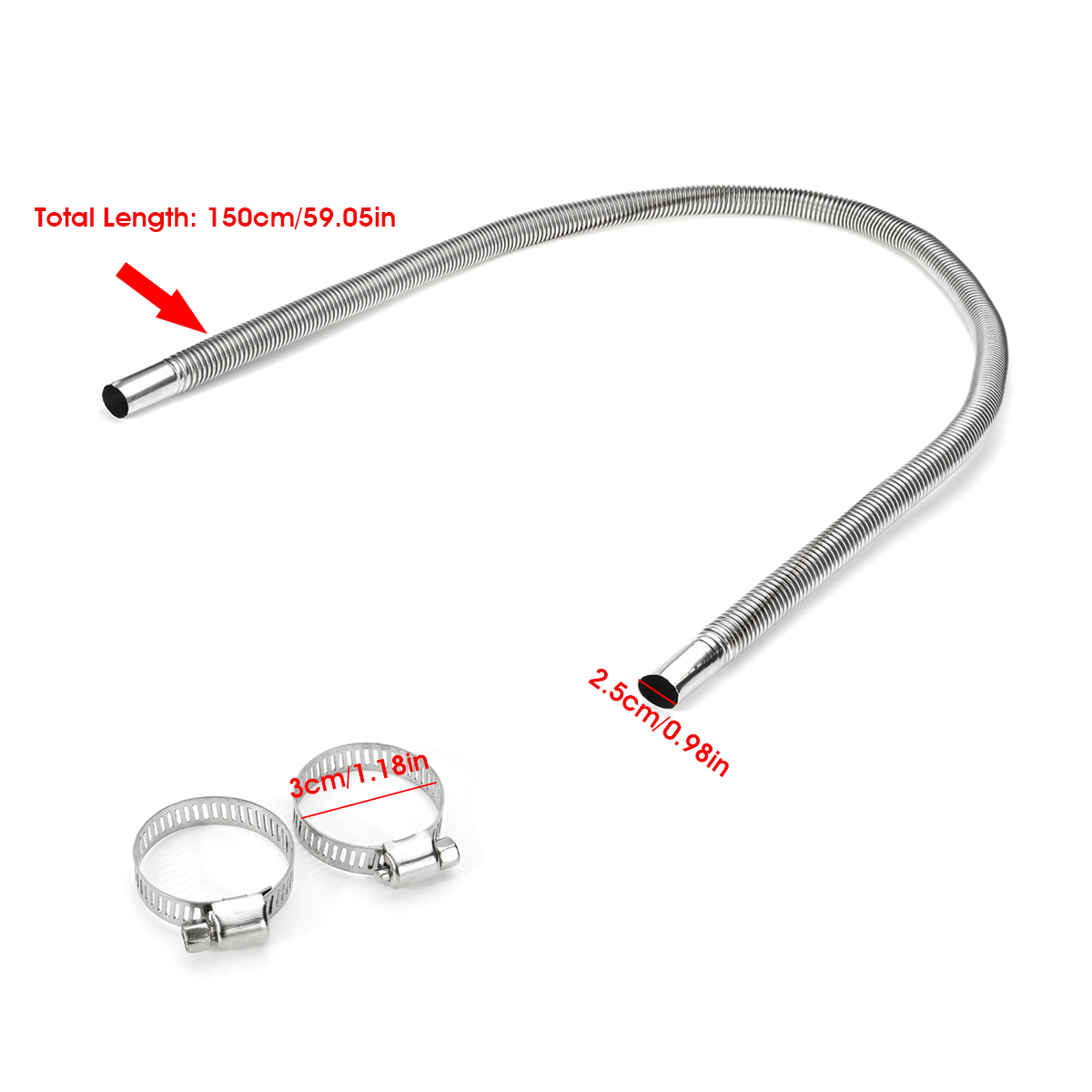15m-Stainless-Steel-Exhaust-Pipe-Hose-Parking-Air-Heater-Tank-Diesel-Gas-Vent-1607841