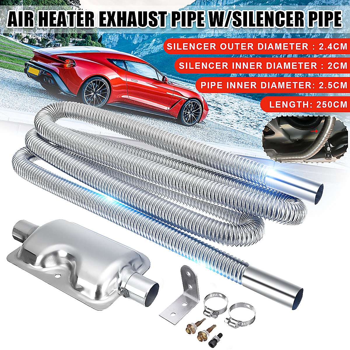 250cm-Stainless-Steel-Exhaust-Pipe-WSilencer-For-Parking-Air-Diesel-Heater-1623989
