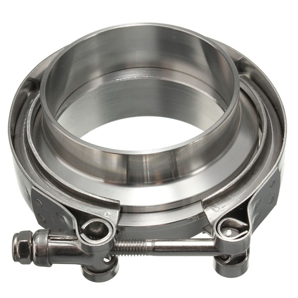 25Inch-V-Band-Clamp-with-Flanges-Turbo-Exhaust-Down-Pipe-Universal-Stainless-63mm-1009436