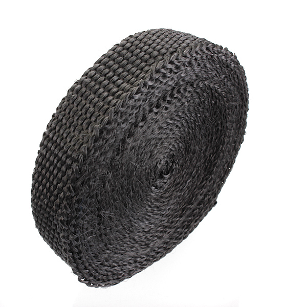 25cm-X-45m-Black-Exhaust-Manifold-Header-Down-Pipe-Heat-Wrap-941563