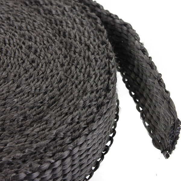 25cm-X-45m-Black-Exhaust-Manifold-Header-Down-Pipe-Heat-Wrap-941563