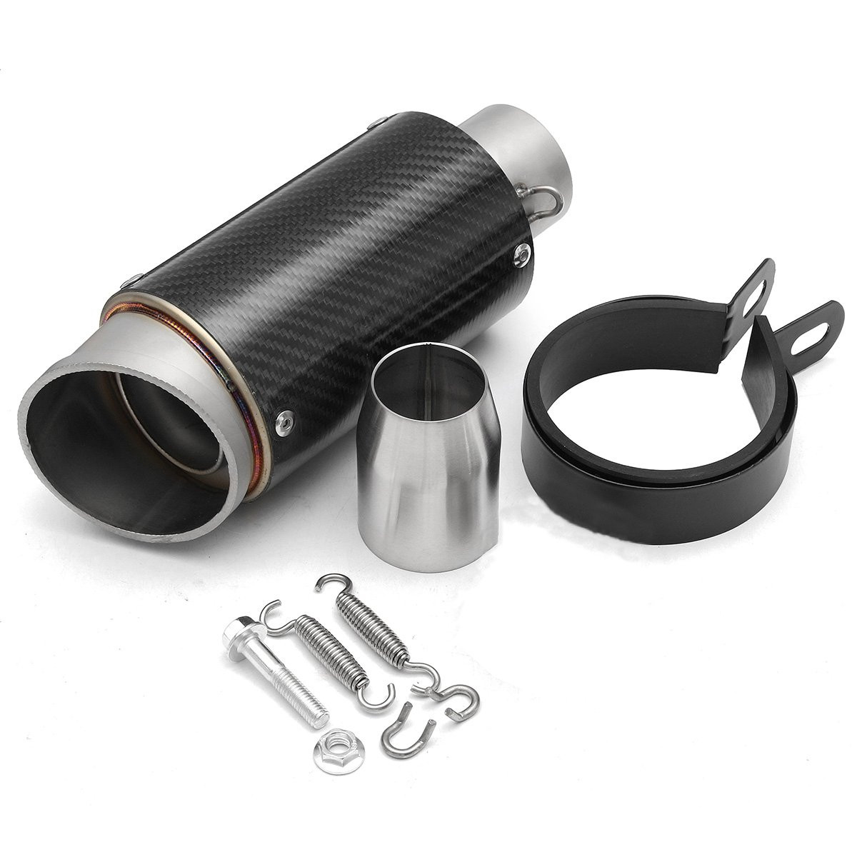 28-51mm-38-51mm-Universal-Motorcycle-Cylinder-Exhaust-Muffler-Pipe-Carbon-Fiber-1113380