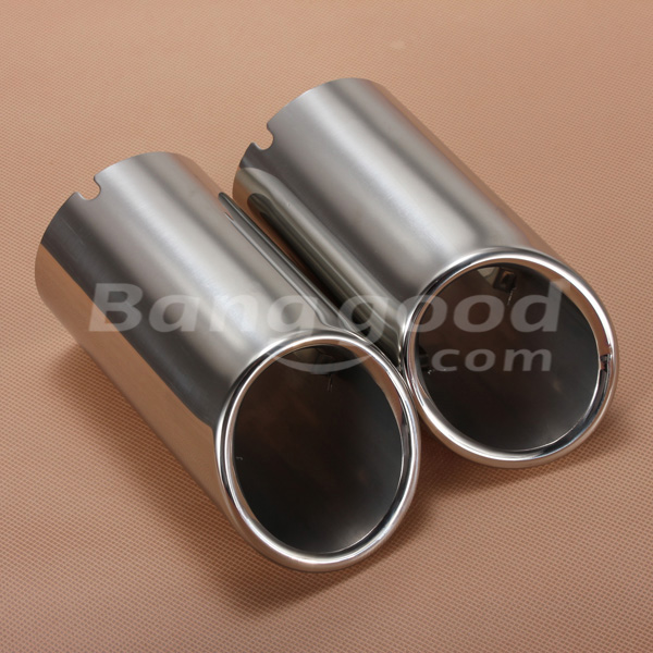 2PCS-Chrome-Exhaust-Muffler-Tip-Pipes-For-09-12-Audi-A4-Q5-57024