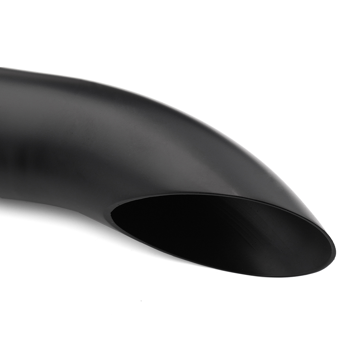 2X-Motorcycle-Exhaust-Muffler-Pipe-Tip-Retro-Vintage-Rear-Pipe-Tube-Black-For-Bobbers-1708576