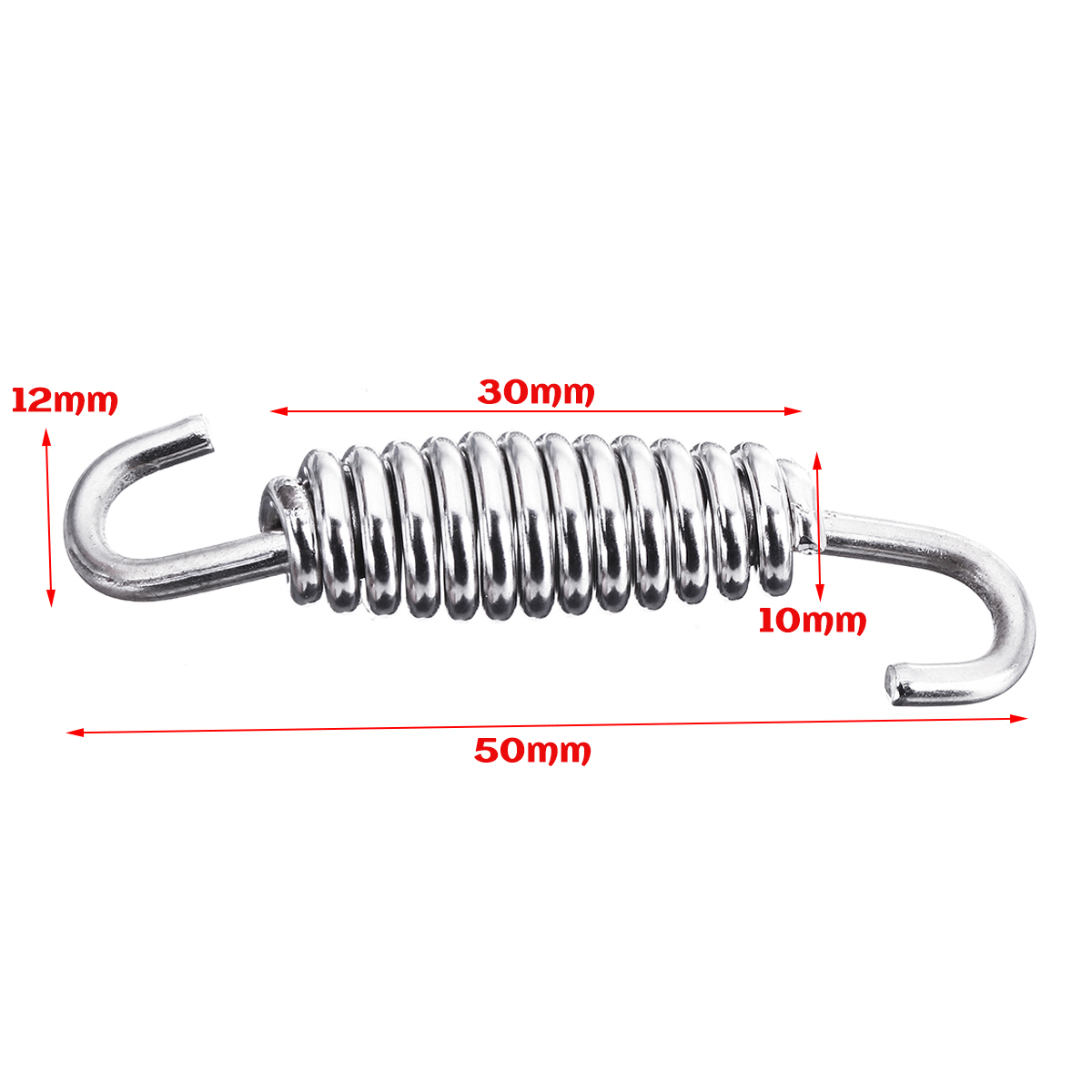 2pcs-50mm-Stainless-Steel-Exhaust-Muffler-Springs-Expansion-Chambers-Manifold-Link-Pipe-1415989