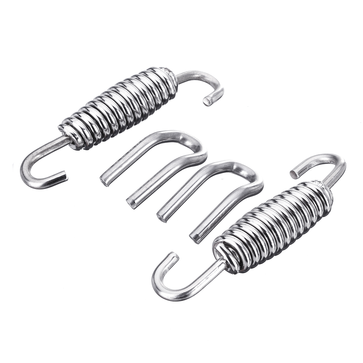 2pcs-50mm-Stainless-Steel-Exhaust-Muffler-Springs-Expansion-Chambers-Manifold-Link-Pipe-1415989